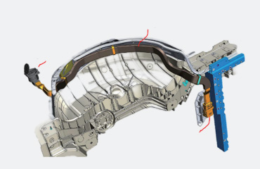 电动汽车用铝合金高压双芯快充线