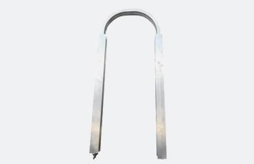 高热流密度散热用Ω型轴向微槽道铝热管